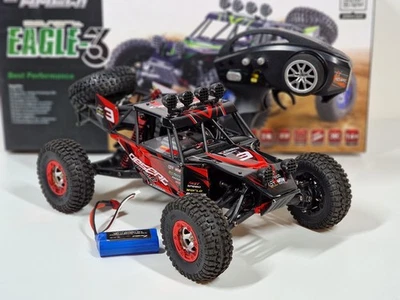 Amewi 22186 Eagle-3 4WD 1:12 Rc Dune Buggy Offroad Rc Buggy 2.4Ghz RTR-Set Rot - Bild 1 von 4