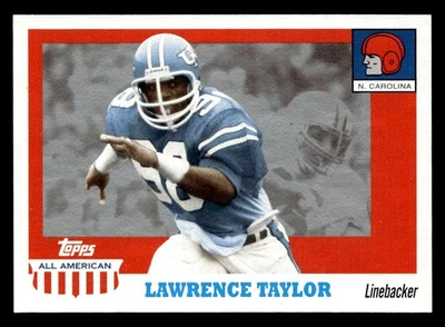 Lawrence Taylor 2005 Topps All American Card #17 North Carolina Tar Heels - Image 1 of 2