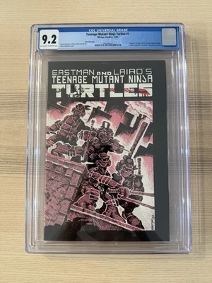 Eastman and Laird's Teenage Mutant Ninja Turtles #1, Third Printing CGC 9.2 - Image 1 of 2