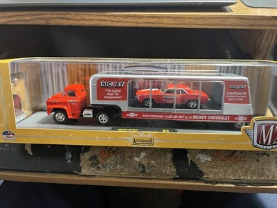 M2 Auto Haulers 1959 Chevy LCF & 1969 Chevrolet Camaro SS 427 Nickey R15 15-01 - Image 1 of 4