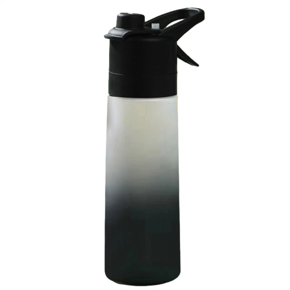 Спортивная бутылка для воды с распылителем туман, портативная бутылка для воды Mister спрей 650 мл - Изображение 1 из 4