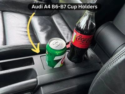 奥迪 A4 B6-B7 杯架 - 原始设备制造商外观纹理 — 第 1/4 张图片