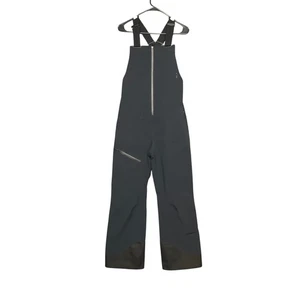 NWOT Obermeyer Fusion Series Women's Bib Snow Pants Skiing Black RECCO - Picture 1 of 11