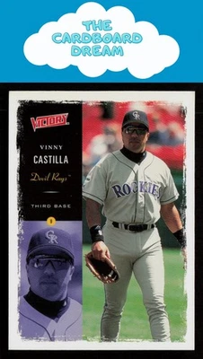 Vinny Castilla 2000 Upper Deck Victory #100 Tampa Bay Devil Rays Baseball Card - Image 1 of 2