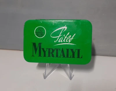 Ancienne Boîte en tôle - pastilles pâtes Myrtalyl - Codéïne... Vintage - Photo 1/4