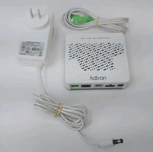 Terminal de red de fibra óptica Adtran SDX 601QV GPON simple ONT 2,5 GB E - 1287987F1 - Imagen 1 de 6
