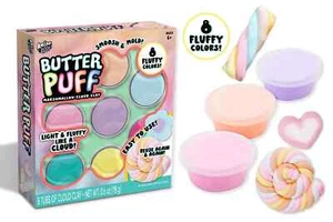 Butter Puff Marshmallow Cloud Clay Slime 8 Count Smooth and Airy Multicolor New - Picture 1 of 2