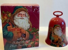 Hallmark St. Nicholas Red Christmas Bell 2004 With Box