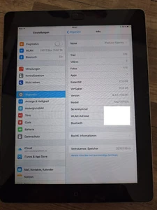 Apple iPad 2 32GB, WLAN, 24,64 cm, (9,7 Zoll) - Schwarz, A1395, MC770FD/A - Bild 1 von 6