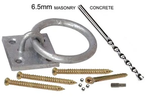 Security Anchor Ring floor fixing,Torx bit, security ball inserts 6.5 drill bit  - Picture 1 of 2