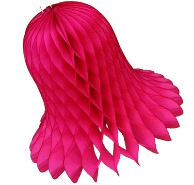 Campanas de boda de tejido de panal de 9" (paquete de 6) de Devra Party Foto 1 de 4