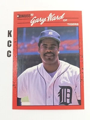 1990 Donruss Baseball Detroit Tigers #621 Gary Ward - Image 1 of 2