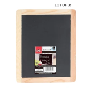 Plaid Double Sided Chalkboard, 8.5in x 10.5in - NEW LOT OF 3! - Picture 1 of 3