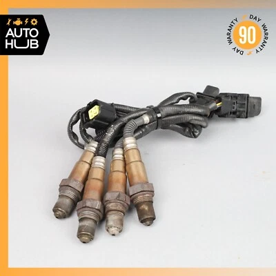 梅赛德斯 R230 SL550 S550 GL450 CLS550 氧气 O2 传感器 Lambda 4 件套原始设备制造商 — 第 1/4 张图片