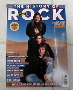 HISTORY OF ROCK 1973 Issue No 9 PINK FLOYD Springsteen LED ZEPPELIN Bowie SLADE - Picture 1 of 1