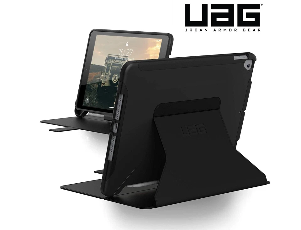 UAG Case for Apple iPad 10.2 inch 9th / 8th / 7th Generation Black Pencil Holder - Image 1 of 4