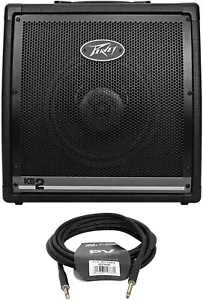 Peavey KB 2 50 Watt Keyboard Amplifier Combo Speaker PV 20' 1/4" to 1/4' Cable - Picture 1 of 4