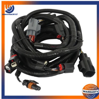 Arnés de cableado de faros antiniebla delanteros con asistencia de piezas para Ram 2500 3500 4500 2016-2018 Foto 1 de 4