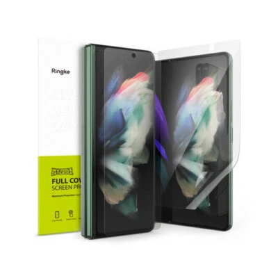 Ringke Korea Full Coverage Screen Protector Film Set for Samsung Galaxy Z FOLD 3 - Image 1 of 4