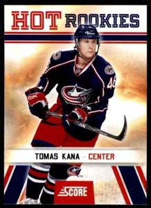 TOMAS KANA HOT ROOKIE HOCKEY CARD SCORE #513 2010-2011 - Picture 1 of 2