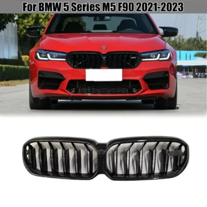 Real Carbon Fiber Durable Front Grille Grill For BMW 5 Series M5 F90 2021-2023 - Bild 1 von 8