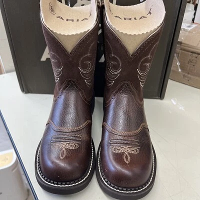 Ariat Ladies 8 B Mediium Fatbaby Heritage Dapper Western Boots - 10029492 - Image 1 of 4