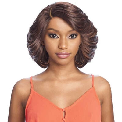 Vanessa Party Lace Synthetic Hair Deep J Part Wig DJ VESA - Image 1 of 4