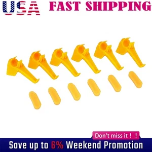 12pcs Tire Changer Machine Plastic Mount Demount Duck Head Insert 6 - Picture 1 of 11