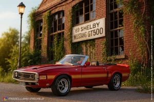 1:18 Ertl - 1969 Shelby Mustang GT500 Convertible - Ersatzteile - Spare Parts - Picture 1 of 32