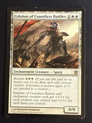 1x Eidolon of Countless Battles (7) Born of the Gods MP MTG Magic x1 MKE - Image 1 of 2