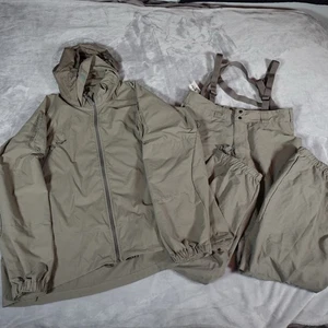 Patagonia Level 5 Military Jacket & Pants Gen II Set Mens Large Nylon Green L5 - Picture 1 of 19