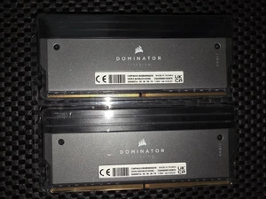 CORSAIR Dominator Titanium  DDR5 64GB (2x32GB) DDR5 6000MHz CMP64GX5M2B6000Z30 - Picture 1 of 2
