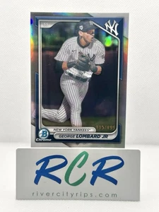 2024 Bowman Chrome - Prospects George Lombard Jr. #BCP-222 Refractor /499 (RC) - Bild 1 von 2