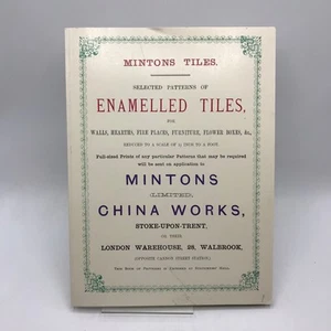 Minton Tiles Selected Patterns of Enamelled Tiles Chris Blanchett China Works - Picture 1 of 13