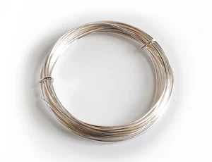 10x Silver Plated Copper Core Wire 1.2mm x 3m. Hobby, Jewellery, Modelling X1121 - Picture 1 of 1