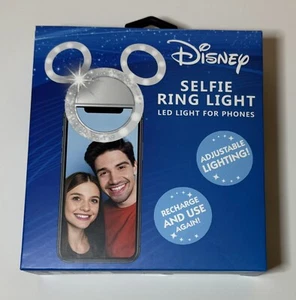 Disney Mickey Mouse And Friends Selfie Ring LED Light For Cellphone Phone MINNIE - Photo 1 sur 7