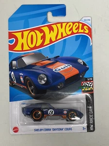 Hot Wheels 2024 GULF OIL Purple Shelby Cobra Daytona Coupe HW Race Day A37 - Picture 1 of 2