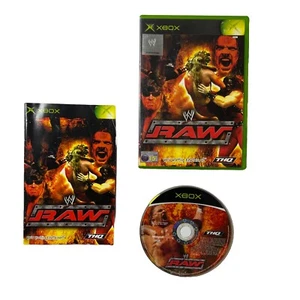 WWE Raw Xbox Original Complete PAL - Picture 1 of 6