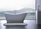 Bathtub Freestanding - Solid Surface Bathtub - Modern Soaking Tub - Armada - 69"