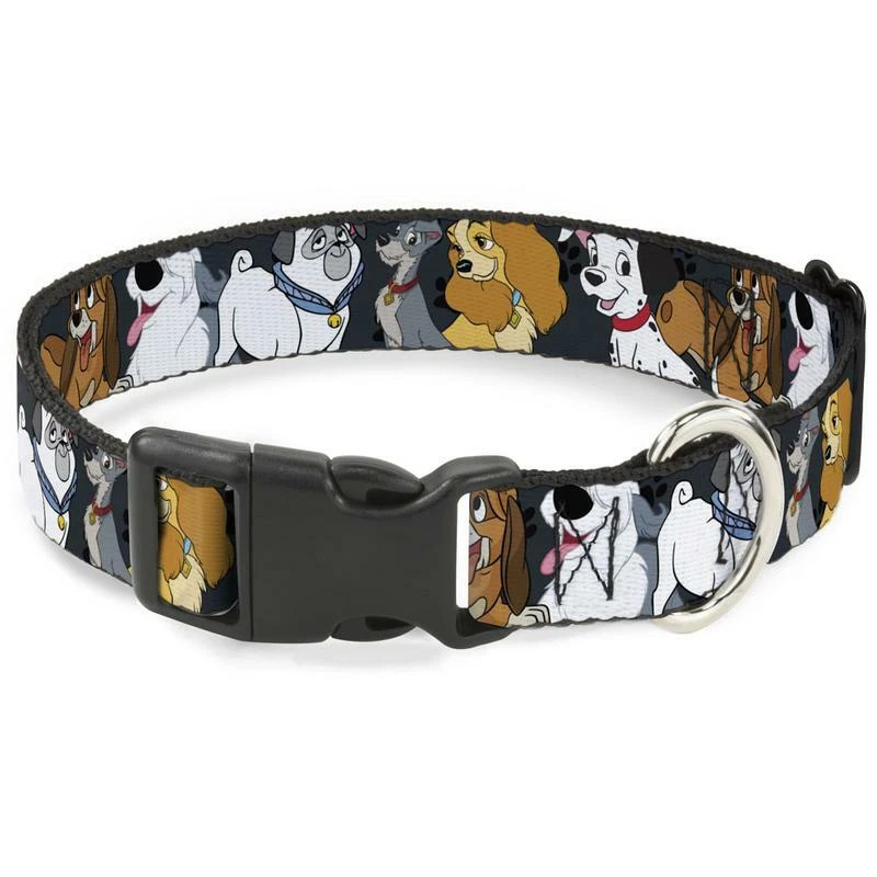 ¡NUEVO! COLLAR DE PERRO DISNEY DAMA VAGABUNDO SABUESO DÁLMATA 6 PERROS CON LICENCIA ELIGE EL TAMAÑO Foto 1 de 1
