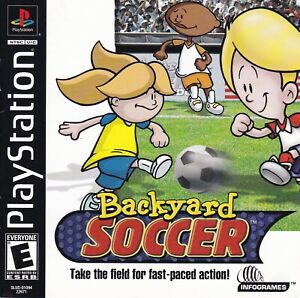 Backyard Soccer (Sony PlayStation 1, 2001) *COMPLETE*