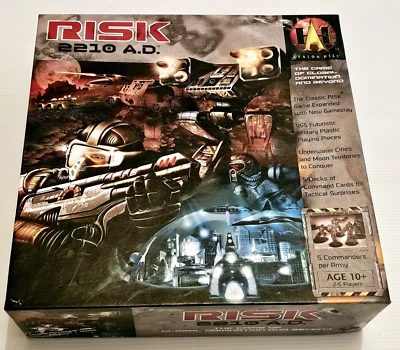 Risk 2210 AD Strategy Board Game 2007 Avalon Hill Wizkids Hasbro Complete - Image 1 of 4
