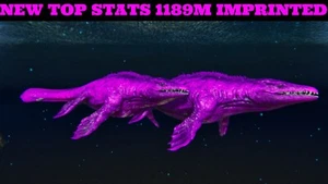 🔥ARK Survival Ascended PvE PC/XBOX/PS5 NEW Top Stats Mosasaurus 1189m🔥 (mosa) - Picture 1 of 13