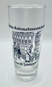 Erster Automatenausschank Beer Glass 1st 19th Century Vending Machine - Picture 1 of 5