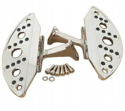 Beifahrer Trittbretter Halter CHROM Harley Touring Road King Street Electra Glid - Bild 1 von 4