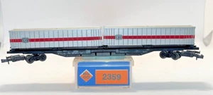 N Scale Roco 2359 Long DB Freight Container Car Carrier Original Box - Picture 1 of 8
