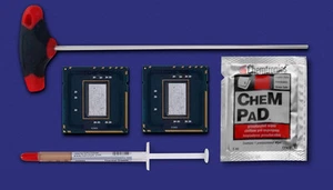 2x Intel Xeon X5675 3,06 GHz sans IHS paire assortie sans couvercle pour Mac Pro 4,1 2009 - Photo 1/1