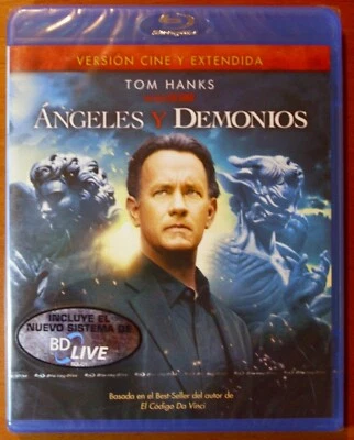 Ángeles y Demonios Ver. Cine y Extendida [Blu-Ray] Tom Hanks,Ewan McGregor NUEVO - Imagen 1 de 2