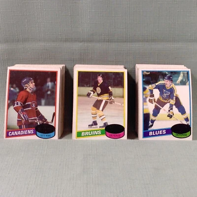 1980-81 Topps Hockey Cards UNSCRATCHED Stars Commons U-PICK Hockey Card - Image 1 of 3