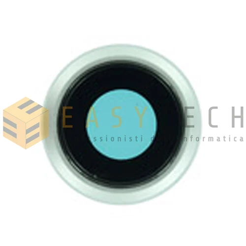 VETRINO VETRO LENTE LENS FOTOCAMERA POSTERIORE RETRO IPHONE 8 BIANCO-SILVER - Immagine 1 di 1